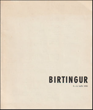 Birtingur. 3. - 4. hefti 1959 # 87859