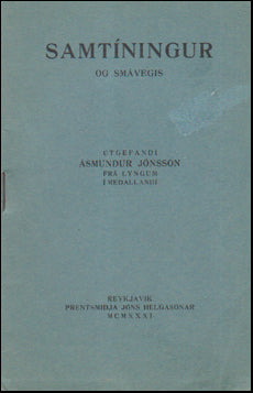 Samtíningur og smávegis # 57806