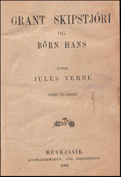 Grant skipstjóri og börn hans # 82943