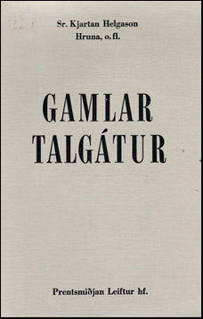 Gamlar talgátur # 57889