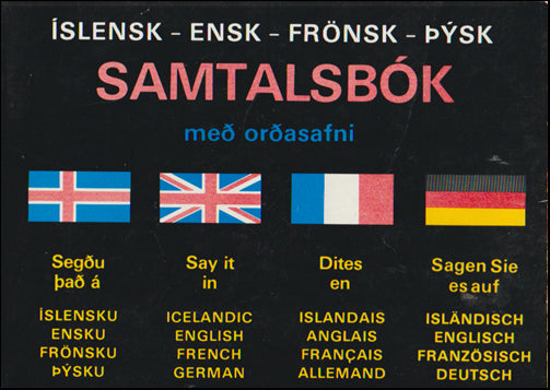 Samtalsbók með orðasafni # 57958