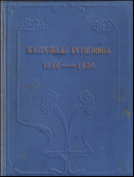 Kaupfjelag Eyfirðinga 1886-1926 # 58101