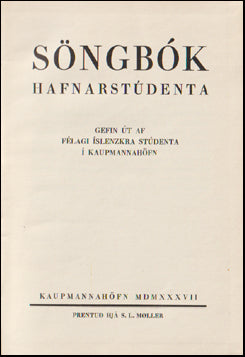 Söngbók Hafnarstúdenta # 58157