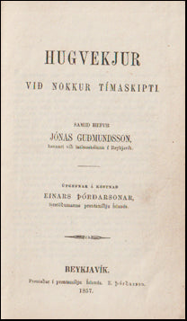 Hugvekjur við nokkur tímaskipti # 58259