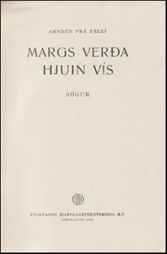 Margs verða hjúin vís # 58284