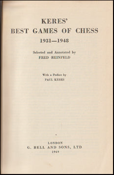 Kere´s Best Games of Chess # 58313