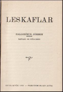 Leskaflar # 58382