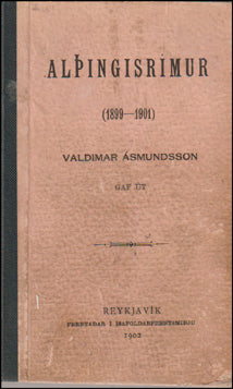 Alþingisrímur (1899-1901). # 58563