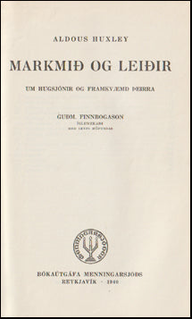 Markmið og leiðir # 58692