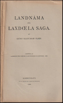 Landnáma og Laxdæla saga # 58729