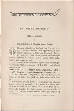 Historiska Runinskrifter # 58747