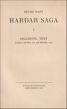 Harðar saga I-II. # 58764
