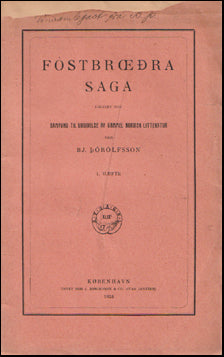 Fóstbrædrasaga # 59325