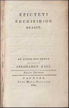 Epicteti Enchirdion Graece # 59342
