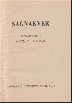 Sagnakver Magnúsar Gíslasonar # 59369