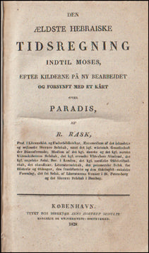 Den Ældste Hebraiske Tidsregning intil Moses # 59516
