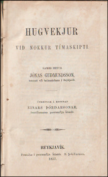 Hugvekjur við nokkur tímaskipti # 59547