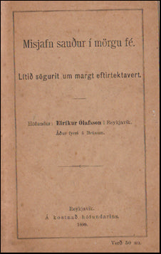 Misjafn sauður í mörgu fé # 87972