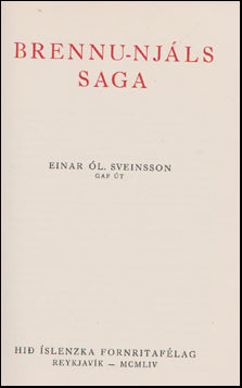 Brennu-Njáls saga # 88366