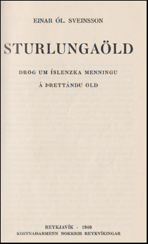 Sturlungaöld # 87830
