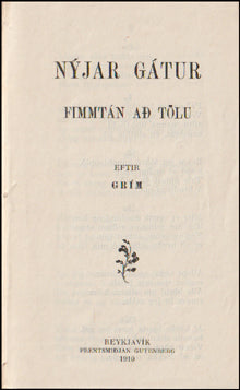 Nýjar gátur. Fimmtán að tölu # 59776