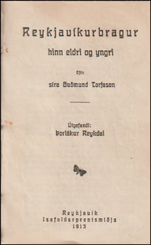 Reykjavíkurbragur hinn eldri og yngri # 59800