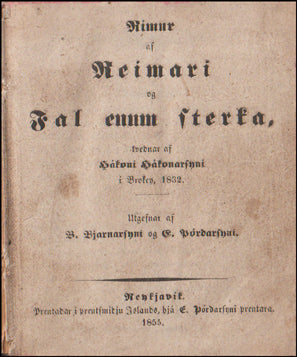 Rímur af Reimari og Fal enum sterka # 59804