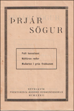 Þrjár sögur # 59809