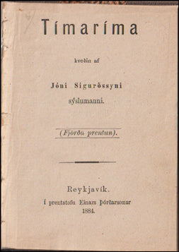 Tímaríma # 81899