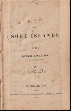 Ágrip af sögu Íslands # 59951
