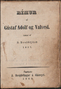 Rímur af Gústaf Adolf og Valvesi # 60049