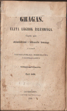 Grágás. Elzta lögbók Íslendinga # 60152