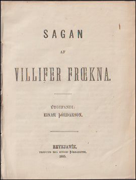 Sagan af Villifer frækna # 60299