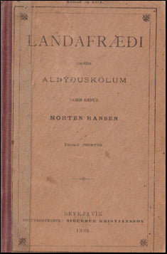 Landafræði handa alþýðuskólum # 60317