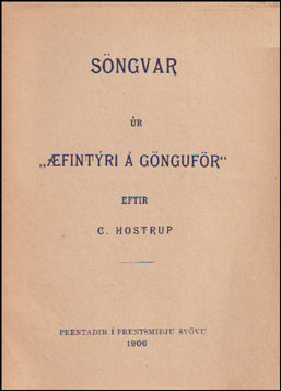 Söngvar úr Æfintýri á gönguför # 60368