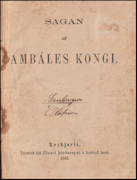 Sagan af Ambáles kongi # 60391