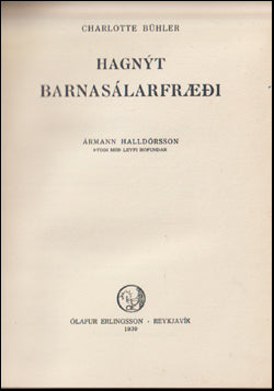 Hagnýt barnasálfræði # 60501