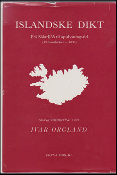 Islandske dikt. Frå Sólarljóð til opplysningstid # 60576