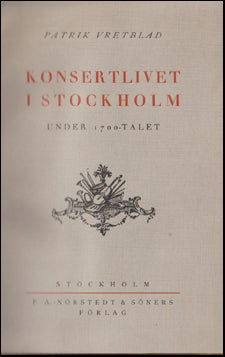Konsertlivet i Stockholm under 1700-talet # 60657