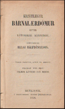 Kristilegur barnalærdómur # 60858