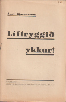 Líftryggið ykkur! # 60876