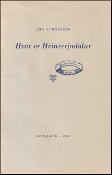 Hvar er Hvinverjadalur? # 77978