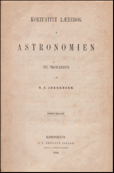 Kortfattet lærebog i Astronomien # 60924