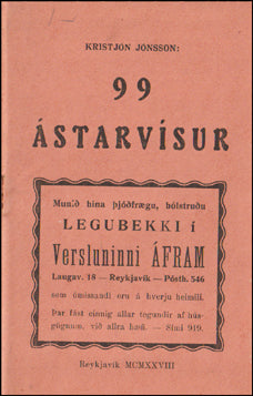 99 ástarvísur # 61089