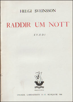 Raddir um nótt # 61092