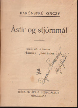 Ástir og stjórnmál # 61232