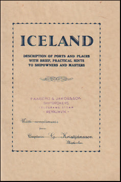 Iceland. Description of ports and places # 61271