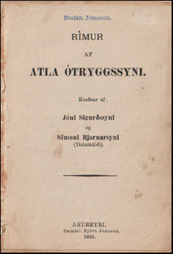Rímur af Atla Ótryggssyni # 61335