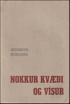 Nokkur kvæði og vísur # 61364