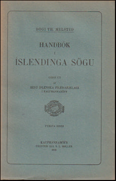 Handbók í íslendinga sögu I-II # 61383